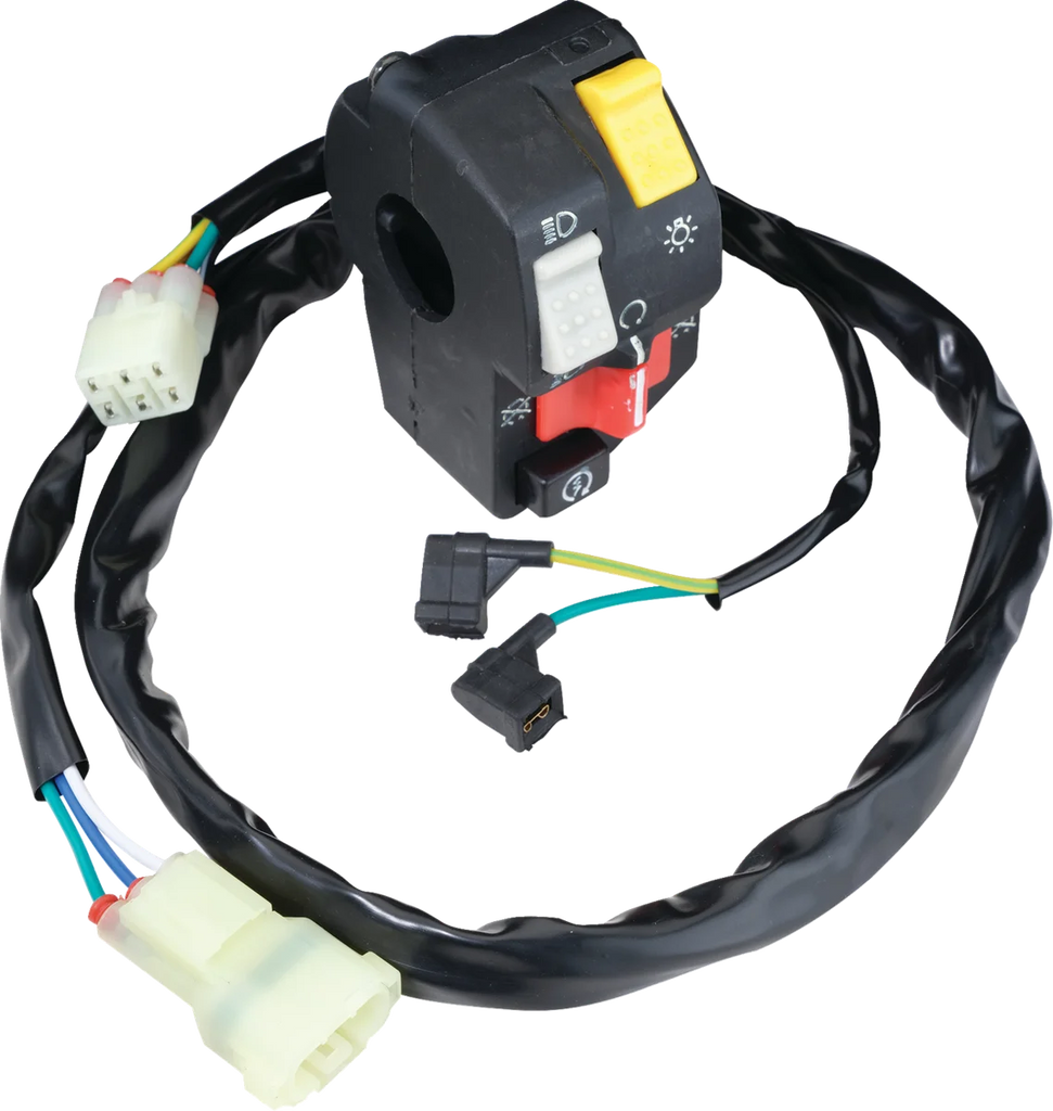 Moose Offroad Switch Block Assembly - Honda 400-1259-PU - Side View