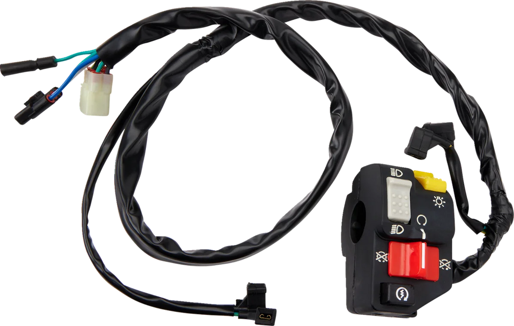 Moose Offroad Switch Block Assembly - Honda 400-1261-PU - Main Product View