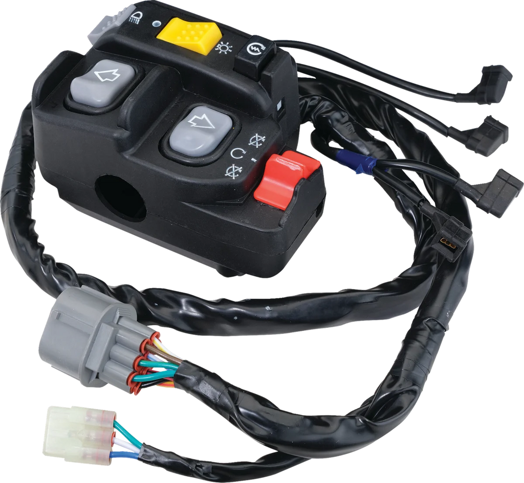 Moose Offroad Switch Block Assembly - Honda 400-1265-PU - Side View