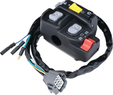 Load image into Gallery viewer, Moose Offroad Switch Block Assembly - Honda 400-1266-PU - Side View