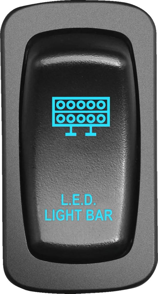 Moose Offroad Switch - Low Profile - On/Off PLN-CAR - Side View