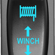 Load image into Gallery viewer, Moose Offroad Switch - Winch - Blue WIN-CAR-B - Main Product View