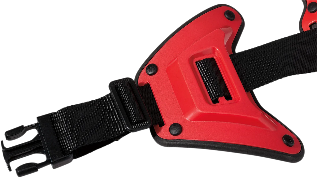 Moose Offroad Synapse Lite Protector - Red/Black - M/L 2701-0996 - Installation View