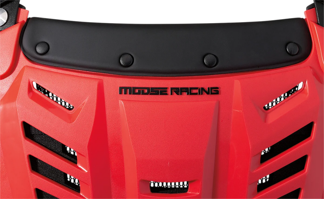 Moose Offroad Synapse Lite Protector - Red/Black - M/L 2701-0996 - Additional View 7