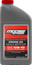 Load image into Gallery viewer, Moose Offroad Synthetic Engine Oil - 10W-40 - 1 US quart 219380 - Main Product View