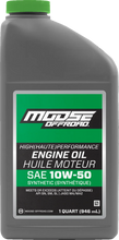Load image into Gallery viewer, Moose Offroad Synthetic Engine Oil - 10W-50 - 1 US quart 219381 - Main Product View