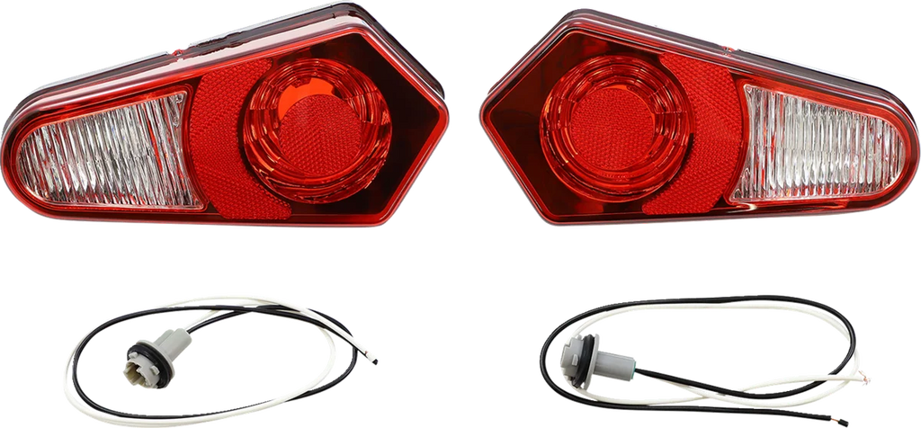 Moose Offroad Taillight - 100-3452-PU fits Polaris - Side View