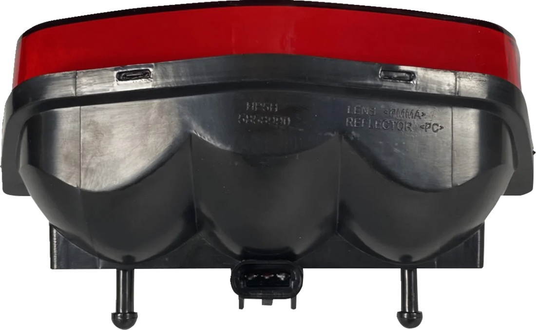 Moose Offroad Taillight - Honda 400-1229-PU - Installation View