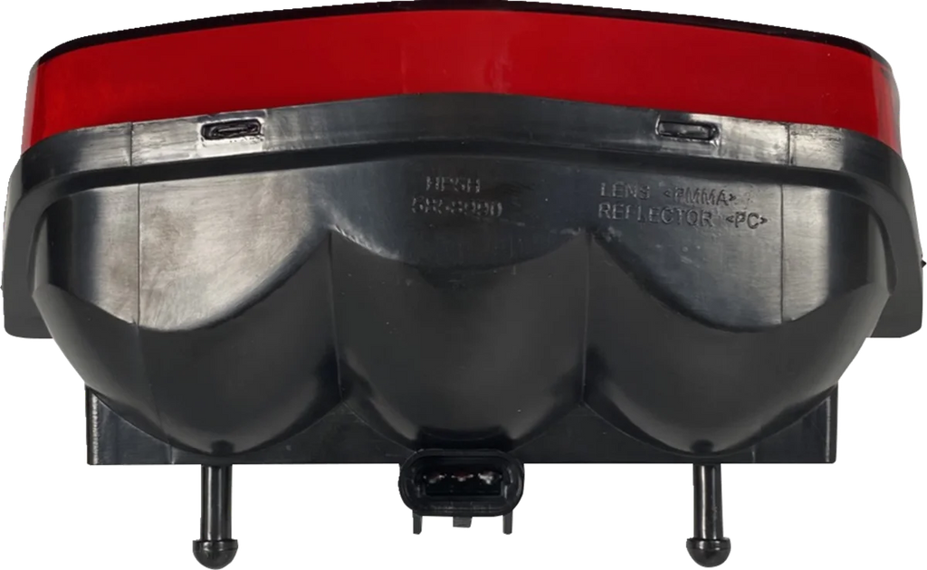 Moose Offroad Taillight - Honda 400-1229-PU - Installation View