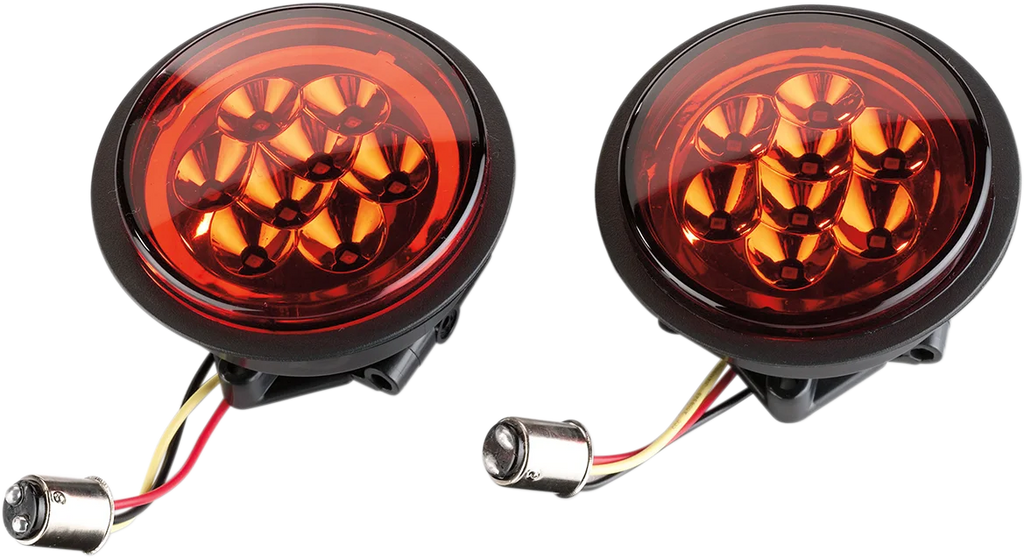 Moose Offroad Taillights - LED - Can-Am - Red 500-1000-PU - Main Product View