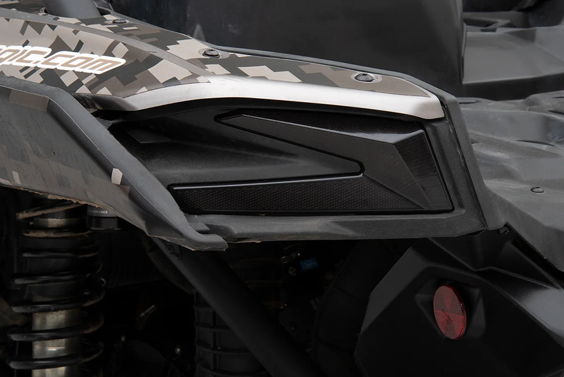 Moose Offroad Taillights - LED - Can-Am X3 - Black 500-3359-PU - Installation View