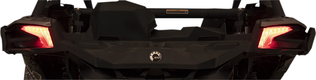 Moose Offroad Taillights - LED - Can-Am X3 - Black 500-3359-PU - Additional View 6