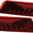 Load image into Gallery viewer, Moose Offroad Taillights - LED - RZR1000 - Red 100-3385-PU - Main Product View