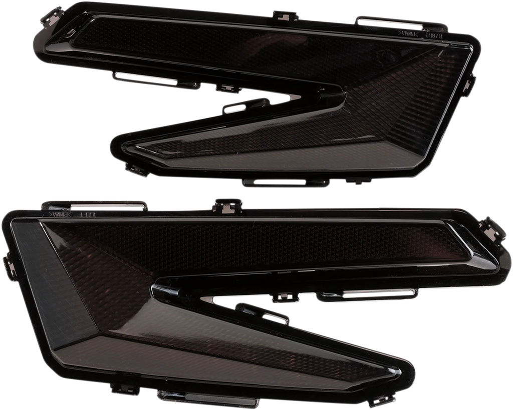 Moose Offroad Taillights - LED - Ranger 900 - Red 100-2351-PU - Side View
