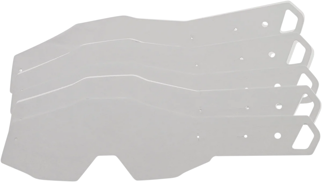 Moose Offroad Tear-Offs - 100% - 20 Pack 11-20-46 - Side View