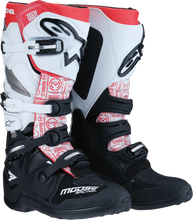 Load image into Gallery viewer, Moose Offroad Tech 7 Boots - Black/White/Red - US 10 0212024-1225-10 - Main Product View