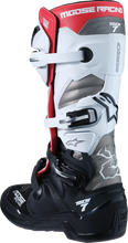 Load image into Gallery viewer, Moose Offroad Tech 7 Boots - Black/White/Red - US 7 0212024-1225-7 - Side View