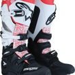 Load image into Gallery viewer, Moose Offroad Tech 7 Boots - Black/White/Red - US 8 0212024-1225-8 - Main Product View