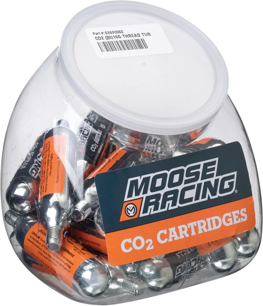 Moose Offroad Thread Tub - CO2 - 16-Gauge - 20-Pack 0363-0062 - Main Product View