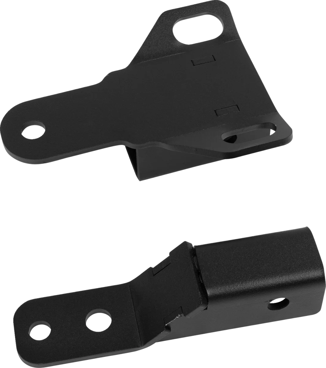 Moose Offroad Three-Way Hitch ATV - 2" Receiver 1199PF - Side View