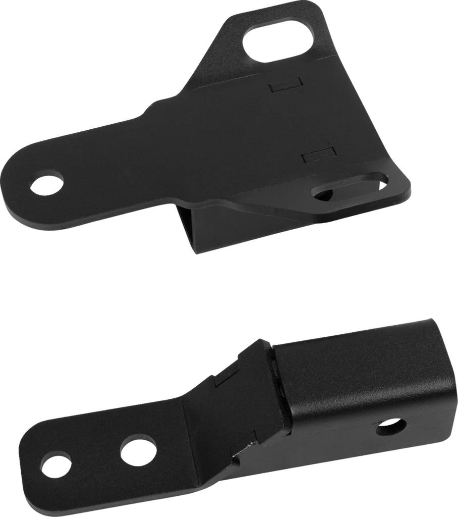 Moose Offroad Three-Way Hitch ATV - 2" Receiver 1199PF - Side View