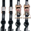 Load image into Gallery viewer, Moose Offroad Tie-Down - Black - Quad Pack 3920-0300 - Main Product View