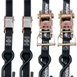 Load image into Gallery viewer, Moose Offroad Tie-Down - Black - Quad Pack 3920-0300 - Main Product View