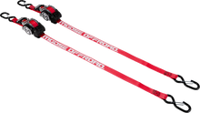 Load image into Gallery viewer, Moose Offroad Tie Down - Retractable Ratchet - 1" x 10' - Red 3920-0551 - Main Product View
