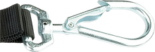 Load image into Gallery viewer, Moose Offroad Tie-Down - Swivel Hook - 1-1/2" - Black 3920-0338 - Side View
