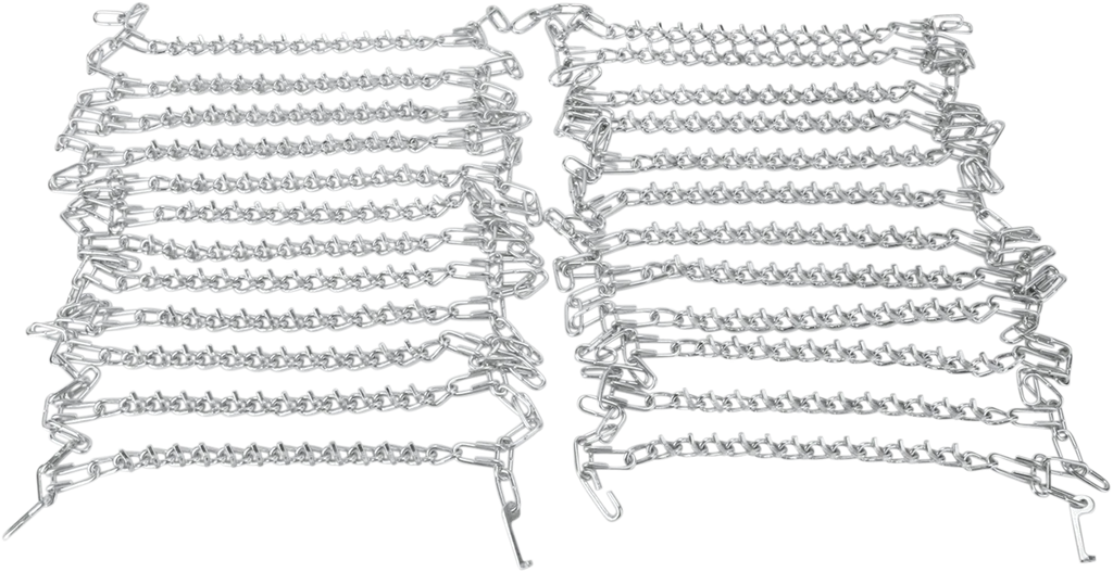 Moose Offroad Tire Chains - 8 V-Bar - 14.5" W x 52" L - Pair 8V00 - Main Product View