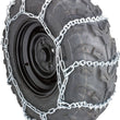 Load image into Gallery viewer, Moose Offroad Tire Chains - 8 V-Bar - 14.5" W x 52" L - Pair 8V00 - Side View