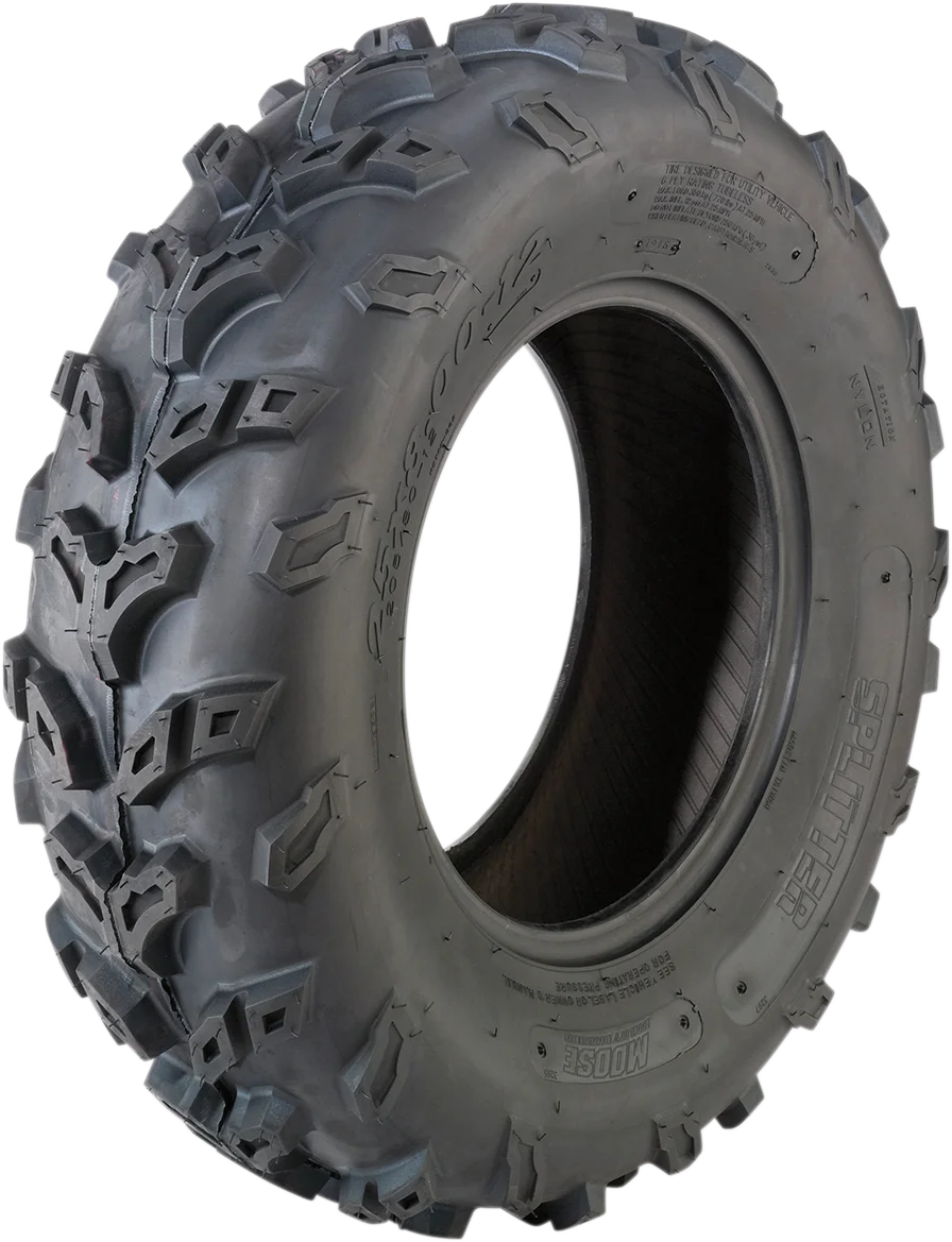 Moose Offroad Tire - Splitter - Rear - 25x10-12 - 6 Ply 238X2098 - Side View