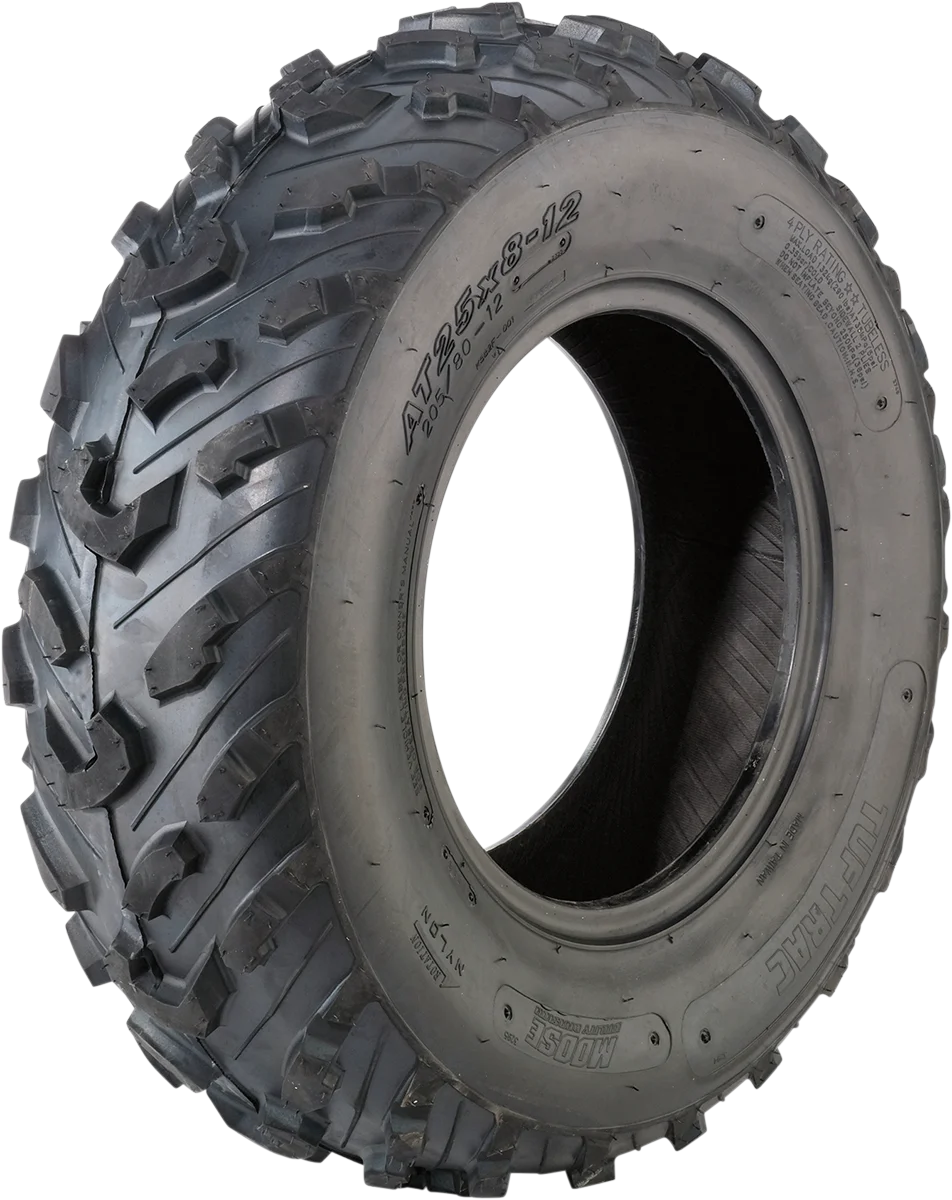 Moose Offroad Tire - Tuf Trac - Rear - 25x10-12 - 4 Ply 253Q1071 - Side View