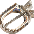 Load image into Gallery viewer, Moose Offroad Titanium Footpegs 50610-SPTF-00S fits Suzuki - Side View