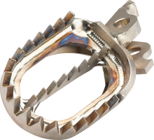 Load image into Gallery viewer, Moose Offroad Titanium Footpegs 50610-SPTF-00S fits Suzuki - Side View