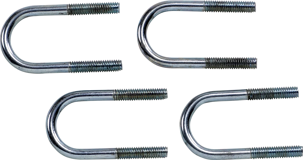 Moose Offroad U-Bolt - Round - 5/16" x 1-1/4" x 2-3/4" BB13PF - Side View