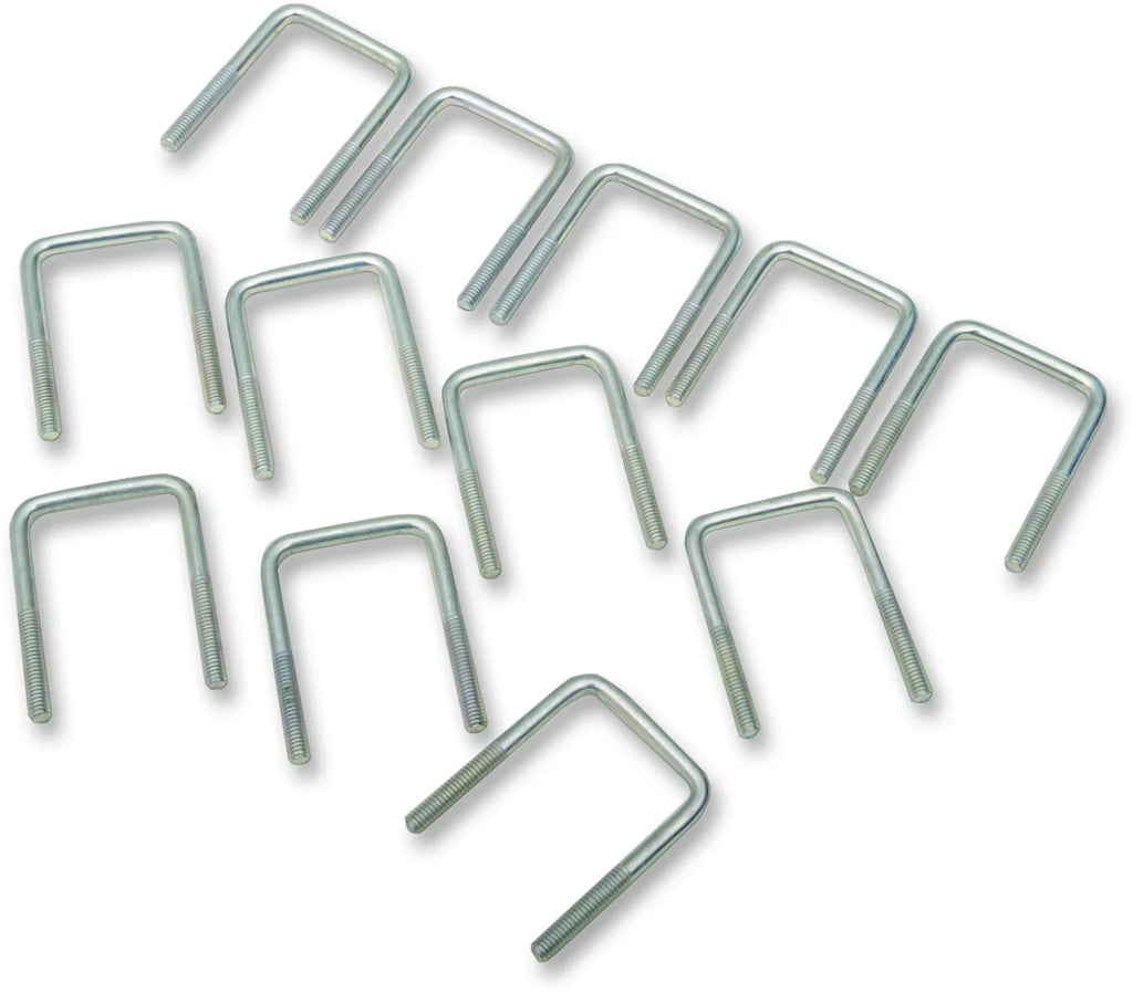 Moose Offroad U-Bolt - Round - 5/16" x 1-3/8" x 2-3/16" BB15PF - Side View