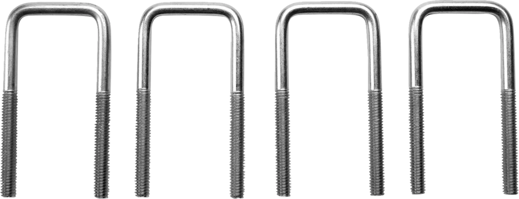 Moose Offroad U-Bolt - Square - 5/16" x 1-1/2" x 3-1/2" BB25PF - Main Product View