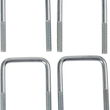 Load image into Gallery viewer, Moose Offroad U-Bolt - Square - 5/16" x 2" x 3" BB26PF - Main Product View