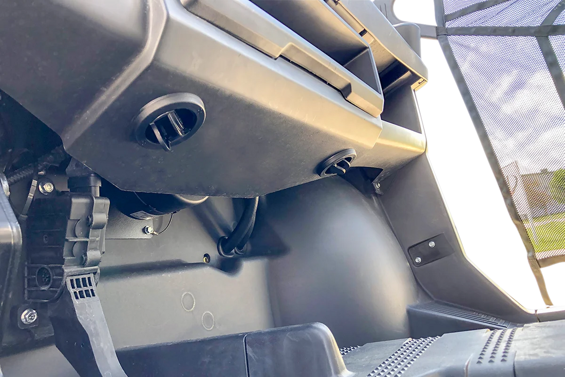 Moose Offroad UTV Cab Heater - Z4311 fits CF Moto - Side View