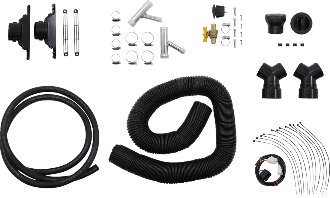 Moose Offroad UTV Cab Heater - Z4721 fits Yamaha - Side View