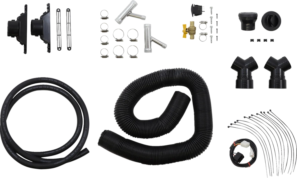 Moose Offroad UTV Cab Heater - Z4721 fits Yamaha - Side View