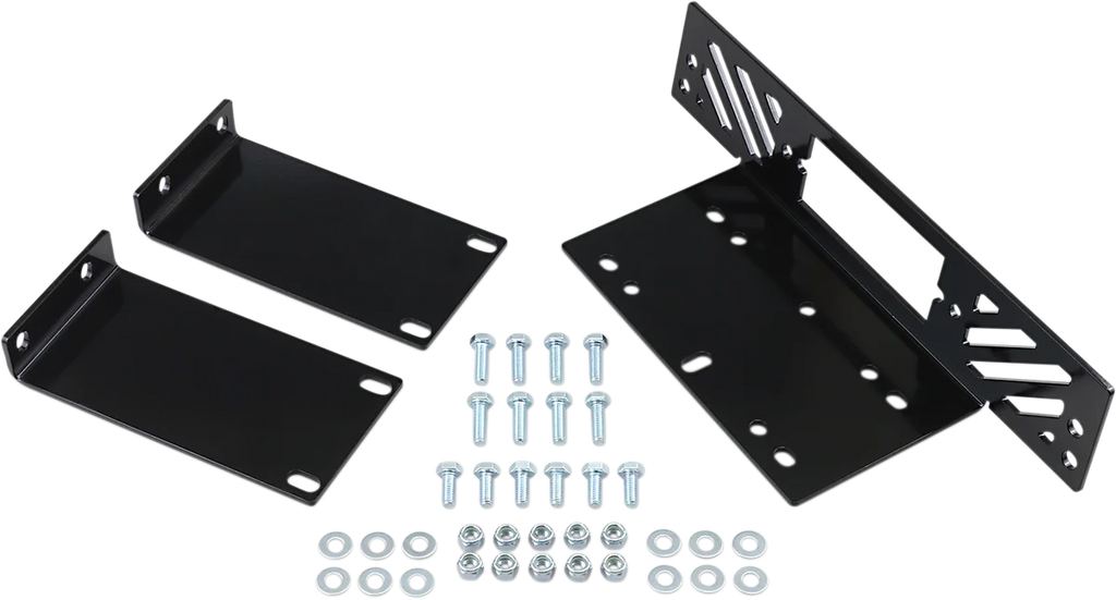 Moose Offroad UTV Winch Mount - 1618PF fits Polaris - Main Product View