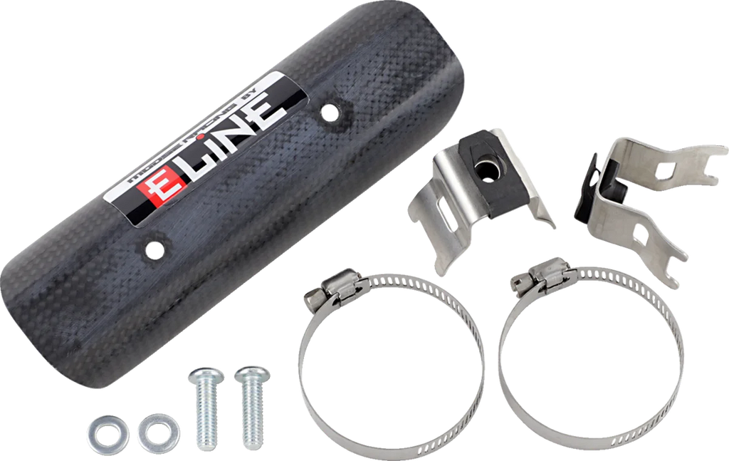 Moose Offroad Universal Pipe Guard - 6" UNIV6A - Side View