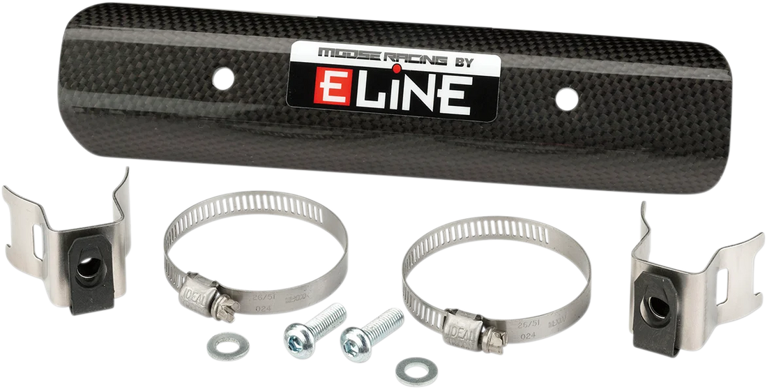 Moose Offroad Universal Pipe Guard - 8" UNIV8A - Side View