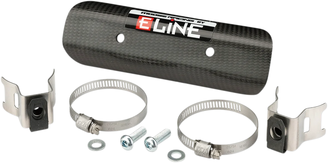 Moose Offroad Universal Pipe Guard - 8" UNIV8A - Detail View