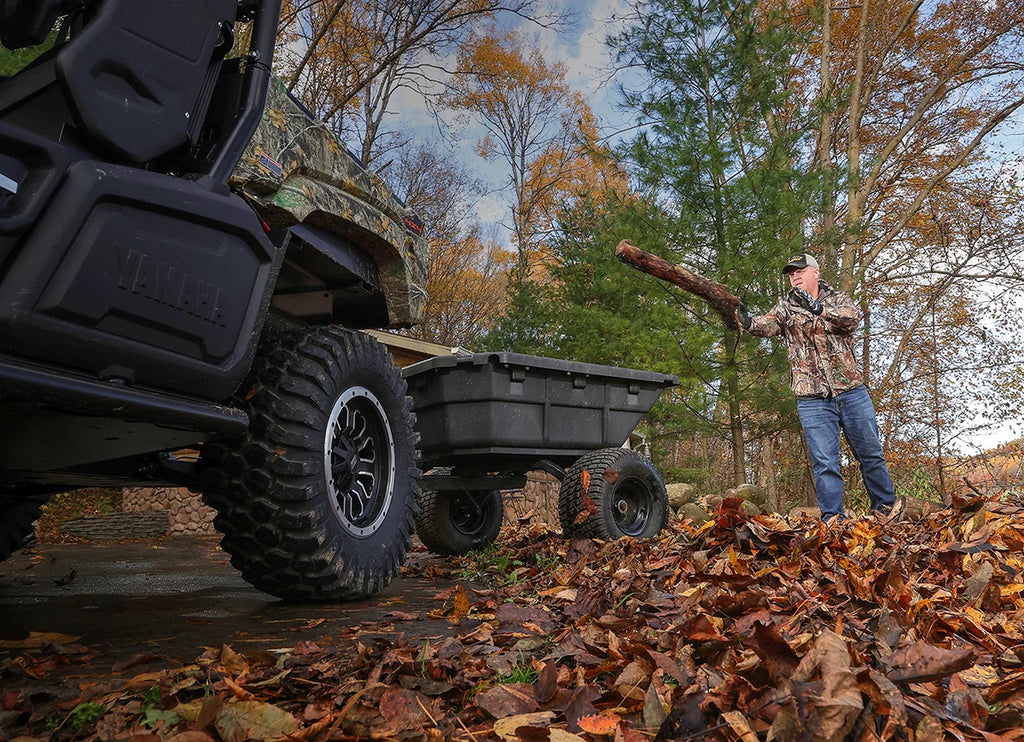 Moose Offroad Utility Trailer 3048HKD-ATV - Side View