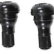 Load image into Gallery viewer, Moose Offroad Valve Stem - Push-In - Black TR412-B4 - Main Product View