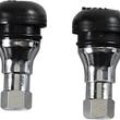 Load image into Gallery viewer, Moose Offroad Valve Stem - Push-In - Chrome/Black TR412C-B4 - Main Product View