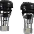 Load image into Gallery viewer, Moose Offroad Valve Stem - Push-In - Chrome/Black TR412C-B4 - Main Product View